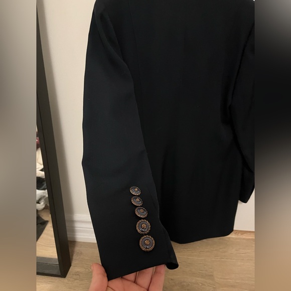 Woman suit ensemble - Long blazer + pencil skirt - Picture 4 of 9